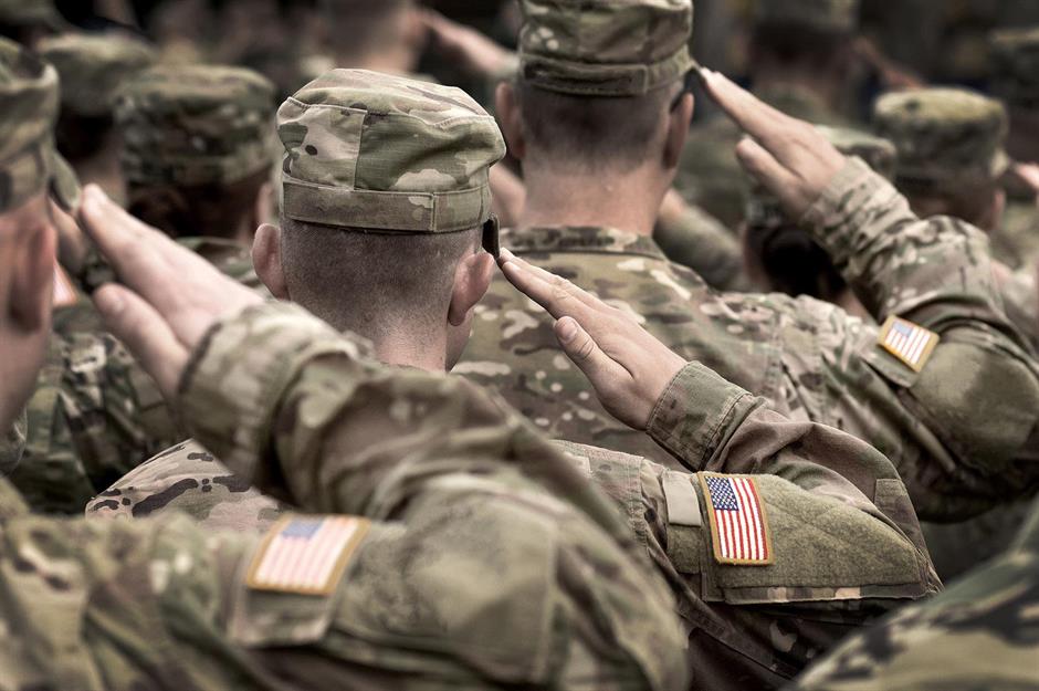 Which nations spend the most on armed forces?